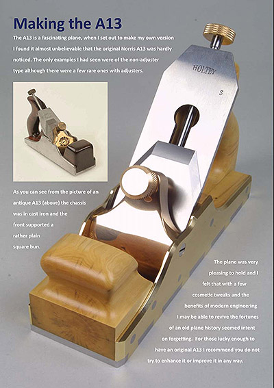 Holtey Classic Handplanes - Setting hammer.